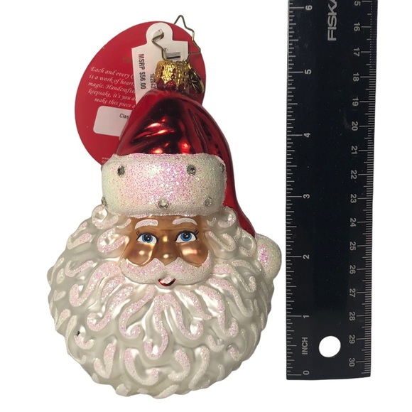 CHRISTOPHER RADKO “Classic St. Nick” Ornament #1020432 NWT - Picture 8 of 11
